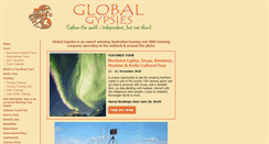 Desktop Screenshot of globalgypsies.com.au